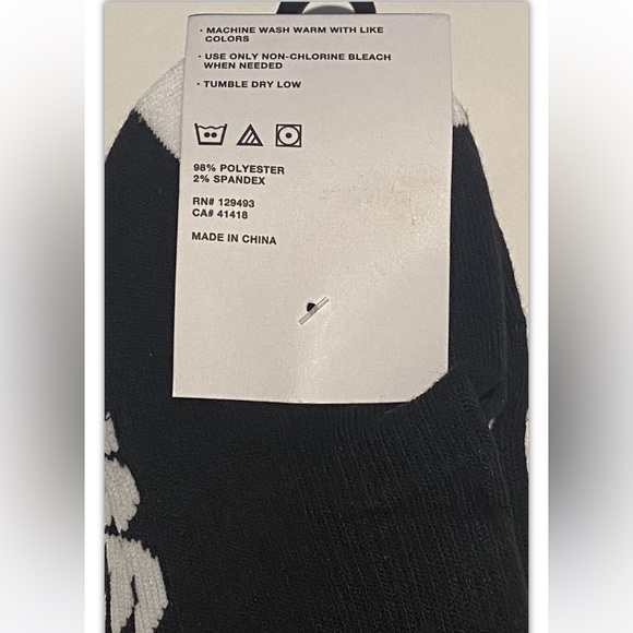 Neff No Show Socks 3 Pair Men’s 6.5-12 Black White w Logo Skate BMX Ride NEW! - Picture 4 of 11